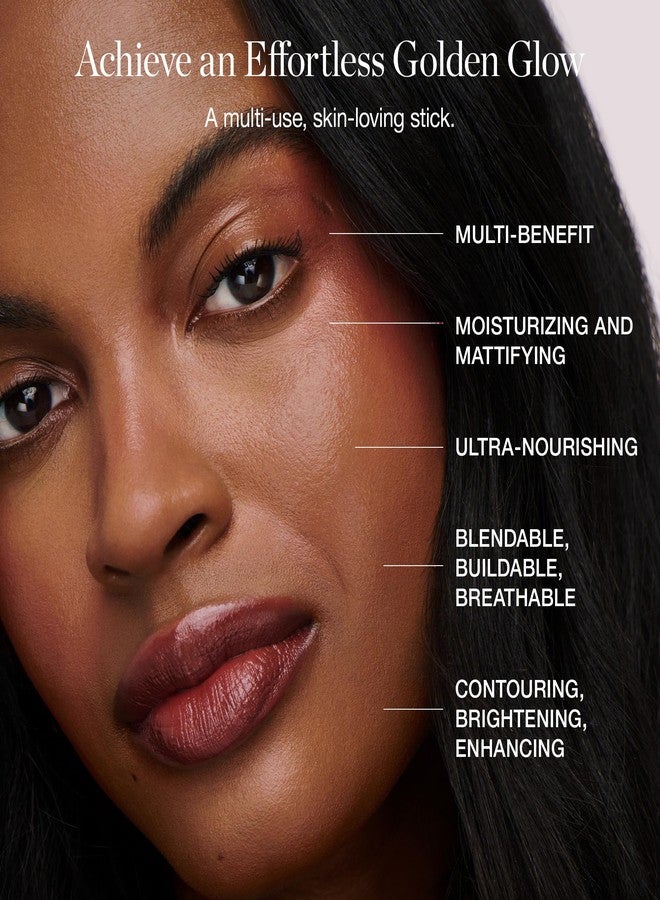 Ogee Bronze & Blend Duo - Sculpted Face Stick in Copper & Blender Brush Set - Certified Organic Bronzer & Professional Quality Makeup Brush for Flawless Makeup Application - Image 5